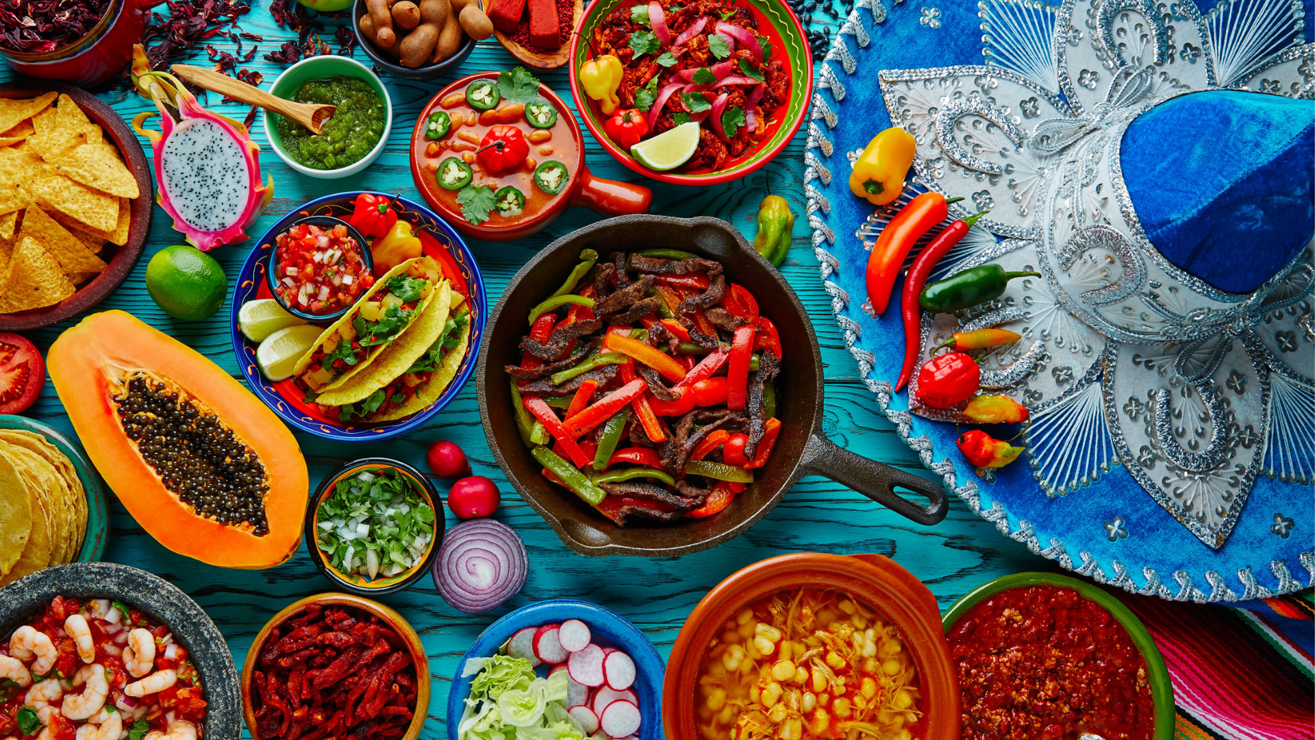 Gastronomía Mexicana, deliciosa, nutritiva, saludable y económica.